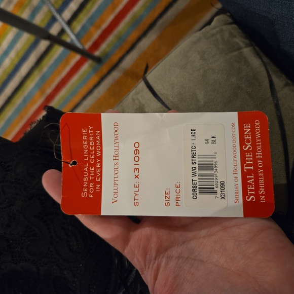 Intimate Attitudes Black 44 Corset - Picture 4 of 9